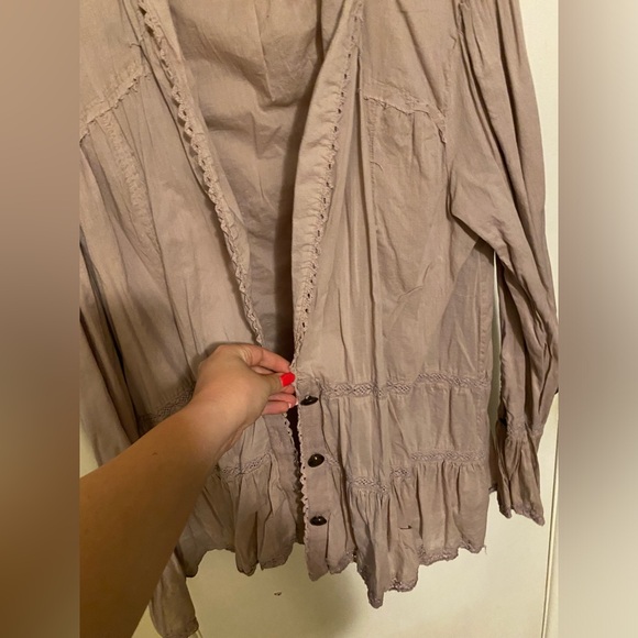 Free People Selma Tiered Bed jacket - Picture 8 of 10